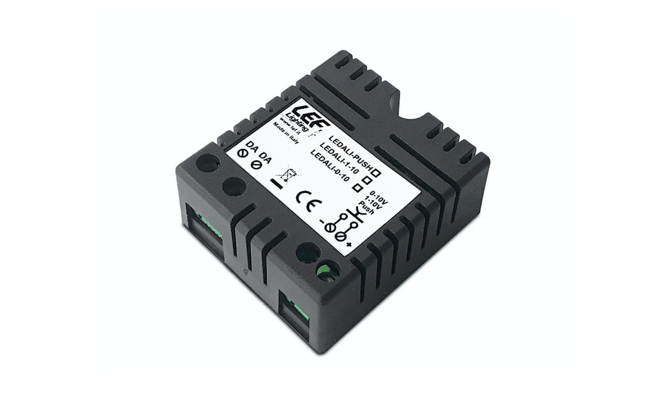 LEF LIGHTING SRL - LEFLEDALI-PUSH CONVERTITORE PULSANTE / DALI