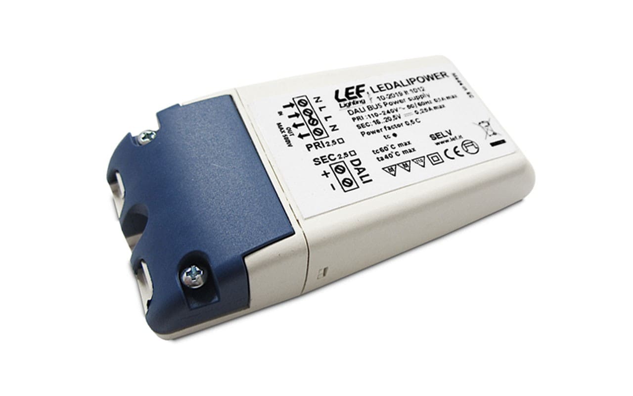 LEF LIGHTING SRL - LEFLEDALIPOWER ALIM. DI LINEA DALI 250MA