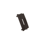 LEF LIGHTING SRL - LEFLEFVM6544AK ADATTATORE KEYSTONE VIMAR EIKON NERO