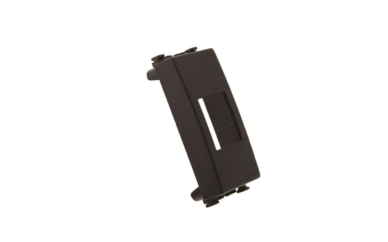 LEF LIGHTING SRL - LEFLEFVM6544AK ADATTATORE KEYSTONE VIMAR EIKON NERO