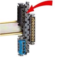 LEGRAND - LEG004811 SUPPORTO MORSETTIERE-PER GUIDA DIN
