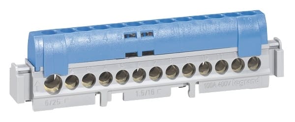 LEGRAND - LEG004844 MORSETTIERE-MORSETTIERA NEUTRO IP2X 12FO