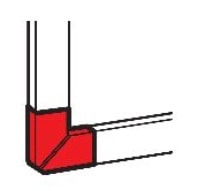 LEGRAND - LEG010792 DLP-ANGOLO PIANO VARIABILE X P/A 195X50