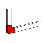 LEGRAND - LEG010768 DLP-ANGOLO PIANO VARIABILE X P/A 80X65