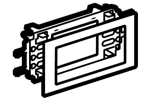 LEGRAND - LEG010916 DLP-SUPP UNIVERSALE 3 MODULI X COP 85MM