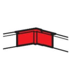 LEGRAND - LEG030271 DLP-ANGOLO INT/EST.X MINI 32X20 BIANCO