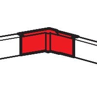 LEGRAND - LEG030301 DLP-ANGOLO INTERNO X MINI 75X20 BIANCO