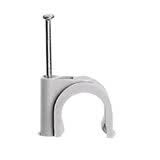 LEGRAND - LEG031534 GAFFETTE-FIXFOR GRIGIO CAVO MM. 19