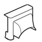 LEGRAND - LEG032805 DLP-DERIV.SOPRAP 92X20 MINI 60/75X20