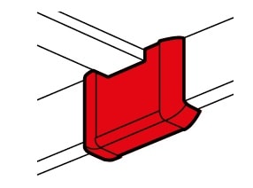 LEGRAND - LEG030226 DLP-DERIVAZIONE A T X MINI 60-75X20 BIAN