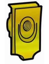 LEGRAND - LEG036442 QUADRI ACC.-DADI A CLIPS PER PIASTRE M6