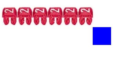 LEGRAND - LEG038216 CAB3-CIFRA 6 SEZ. 0,5-1,5MMQ