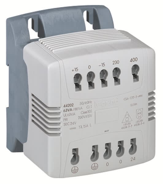 LEGRAND - LEG044256 TRAS.COMANDO 230/400V 230V 400VA M.A.