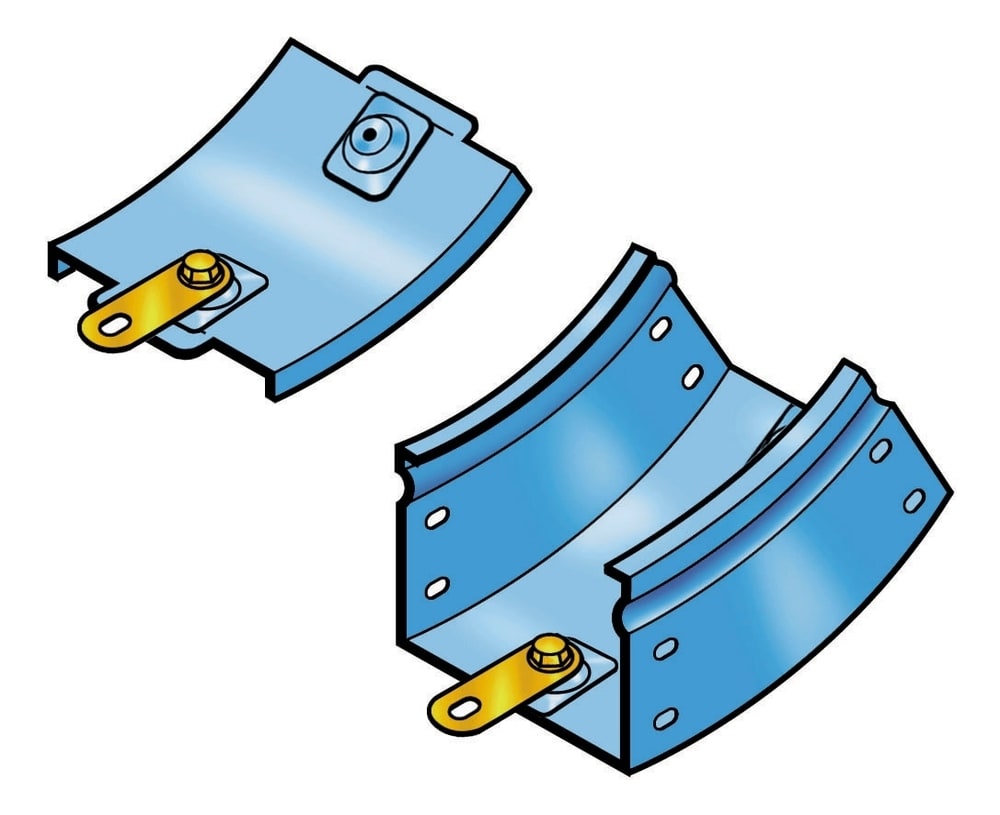 LEGRAND - LEG31AEC100Z P31-CURVA IN SALITA 30? 100X75 Z
