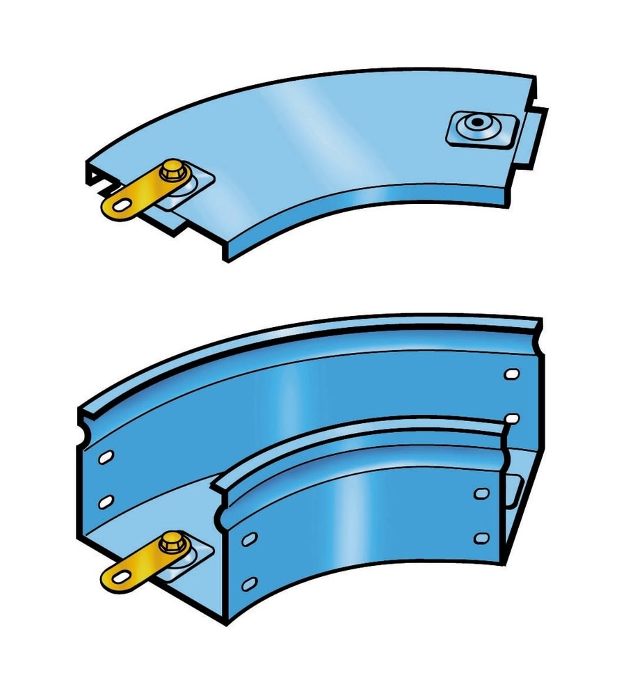 LEGRAND - LEG31AJB050Z P31-CURVA PIANA 45? 50X50 Z