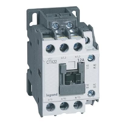 LEGRAND - LEG416096 CTX3 - CONT 3P 12A 230VAC
