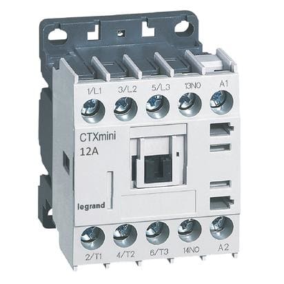 LEGRAND - LEG417040 CTX3 MINI - CONT 3P 12A 1NO 24VAC