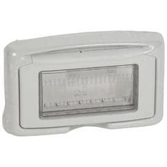 LEGRAND - LEG680635 PLEXO VELA - PLACCA IP55 4M GRIGIA