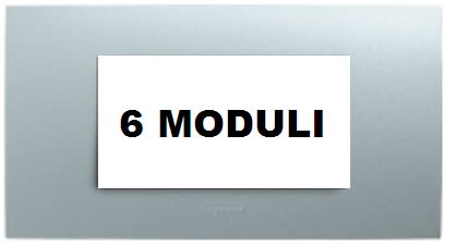 LEGRAND - LEG685748 VELA QUADRA-SILVER METALLIZZATI 6M