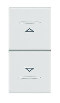 LEGRAND - LEG687015 VELA BIANCA - COMMUTATORE DUE TASTI 1-0-