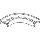 LEGRAND - LEG8362515 GLO4-CURVA PIANA 90 R450 L500ZC