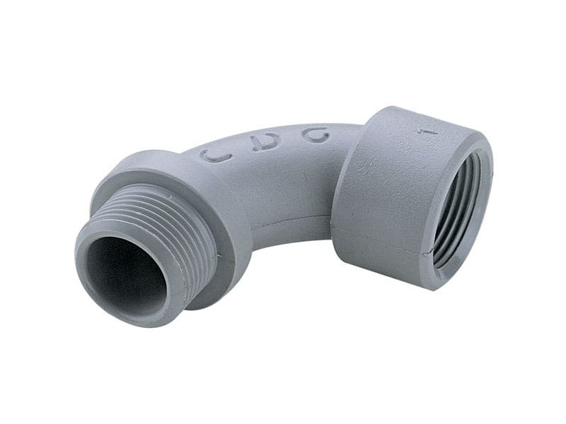 LEGRAND - LEG86292 CURVA 90? NYLON-MASCHIO FEMMINA M16 GRIG