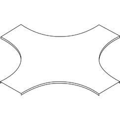 LEGRAND - LEGC362546 GLO4-COP. INCROCIO R450 L600ZC