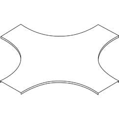 LEGRAND - LEGC362546 GLO4-COP. INCROCIO R450 L600ZC