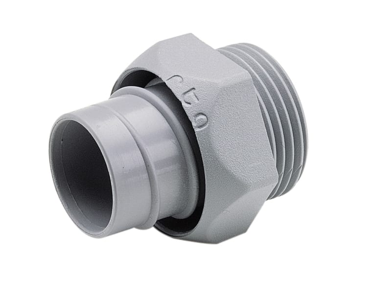 LEGRAND - LEG81501 MF NYLON-RACCORDO PLAST G1/4 D=10 GRIGI