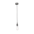 ROSSINI - RSSLEK001GR SOSPENSIONE IN SILICONE GRIGIO E27 IP20