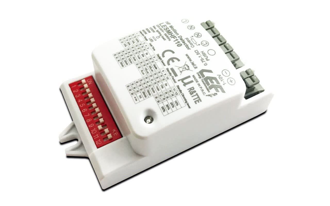 LEF LIGHTING SRL - LEFLESMHF110 SENSORE DI MOVIMENTO AD ALTA FREQUENZA