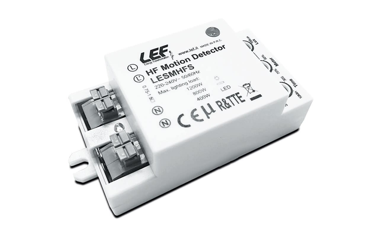 LEF LIGHTING SRL - LEFLESMHFS SENSORE DI MOVIMENTO AD ALTA FREQUENZA