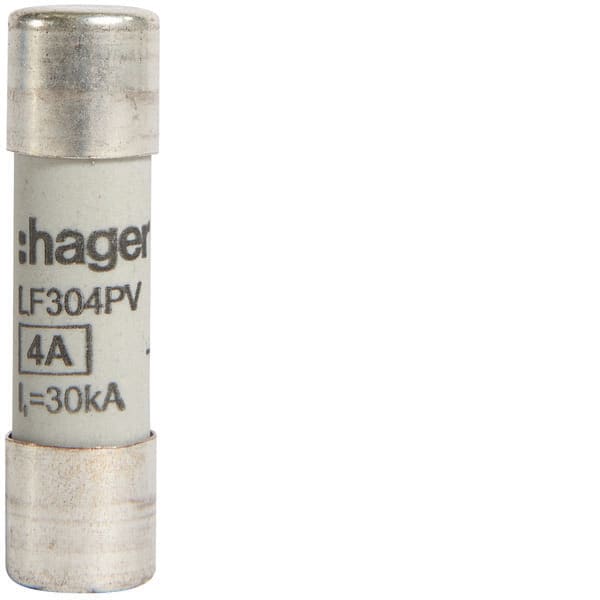 HAGER - HAGLF304PV FUSIBILE FOTOVOLTAICO 10.3X38 4A 1000V D