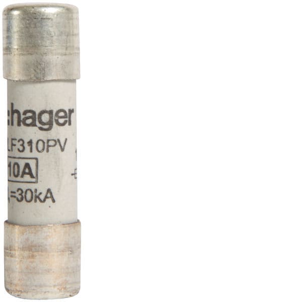 HAGER - HAGLF310PV FUSIBILE FOTOVOLTAICO 10.3X38 10A 1000V
