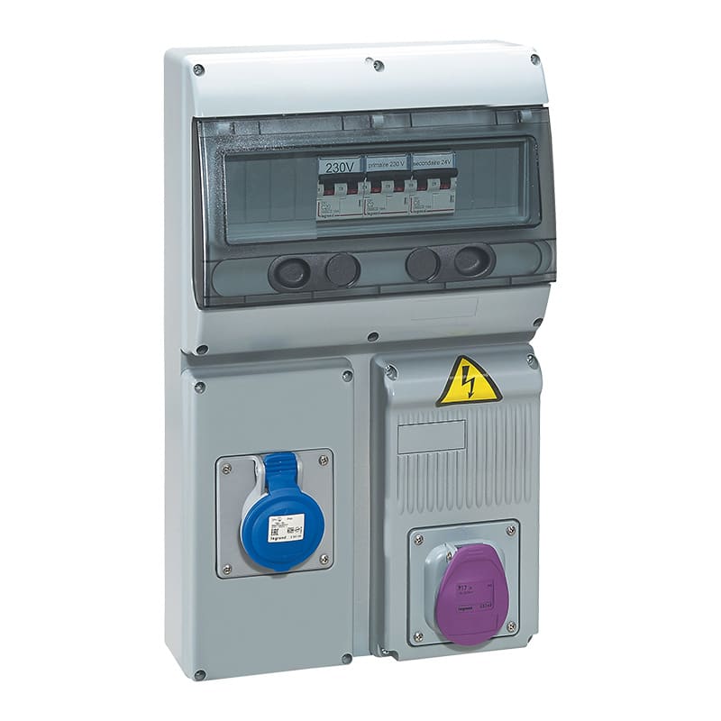 LEGRAND - LEG058920 CENTRALINO MULTIPRESA 2/2P+T 16A