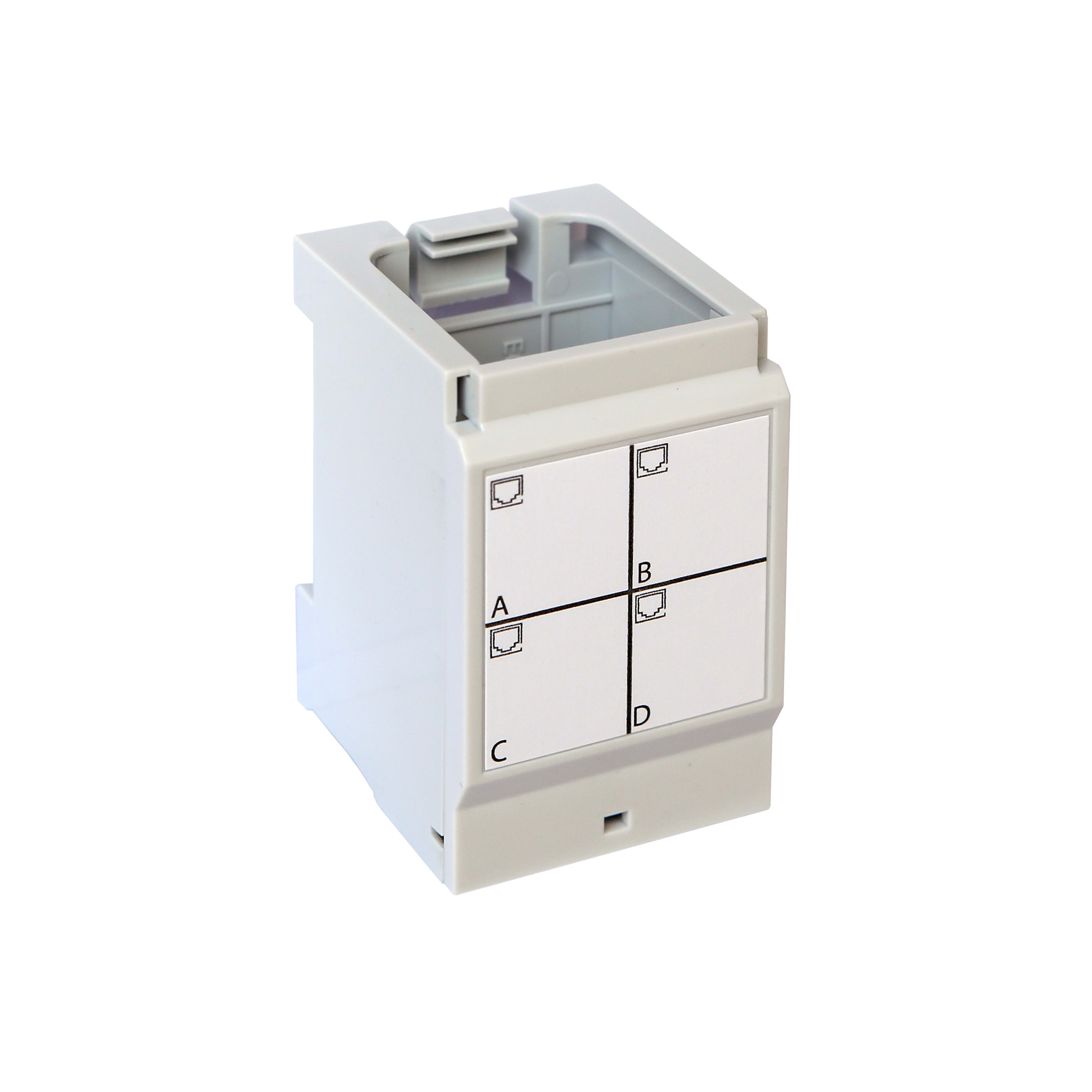 LEGRAND - LEG413180 SUPPORTO 4 CONNETTORI RJ45 FTP/STP