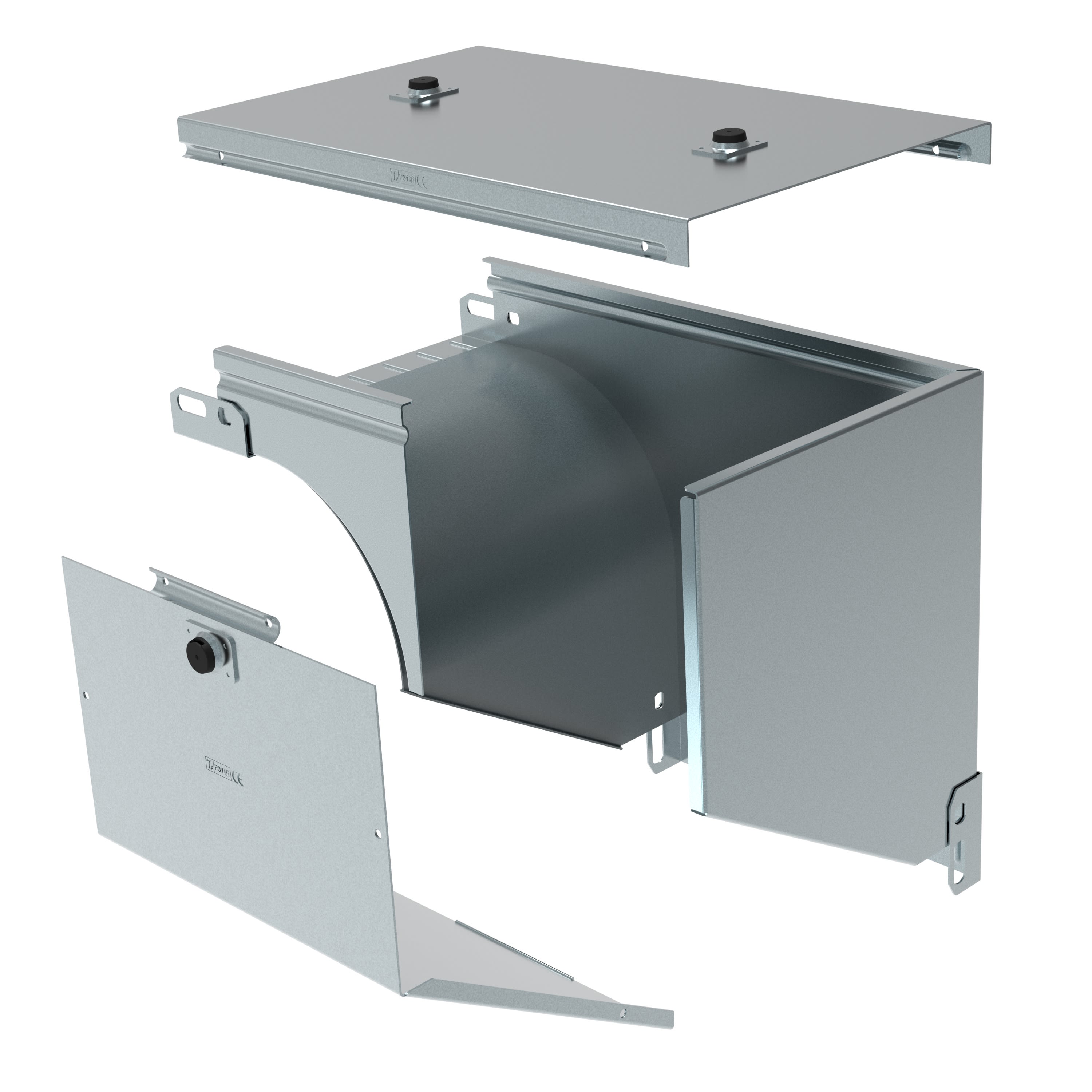 LEGRAND - LEG482688 P31-CURVA SX VAR PIANO DISCESA 300X50 C