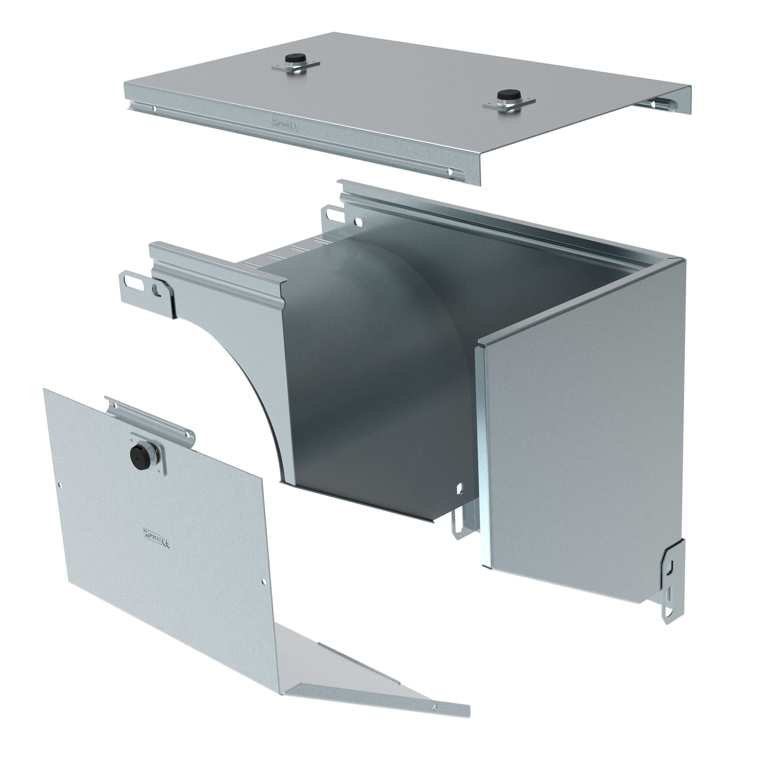 LEGRAND - LEG482688 P31-CURVA SX VAR PIANO DISCESA 300X50 C