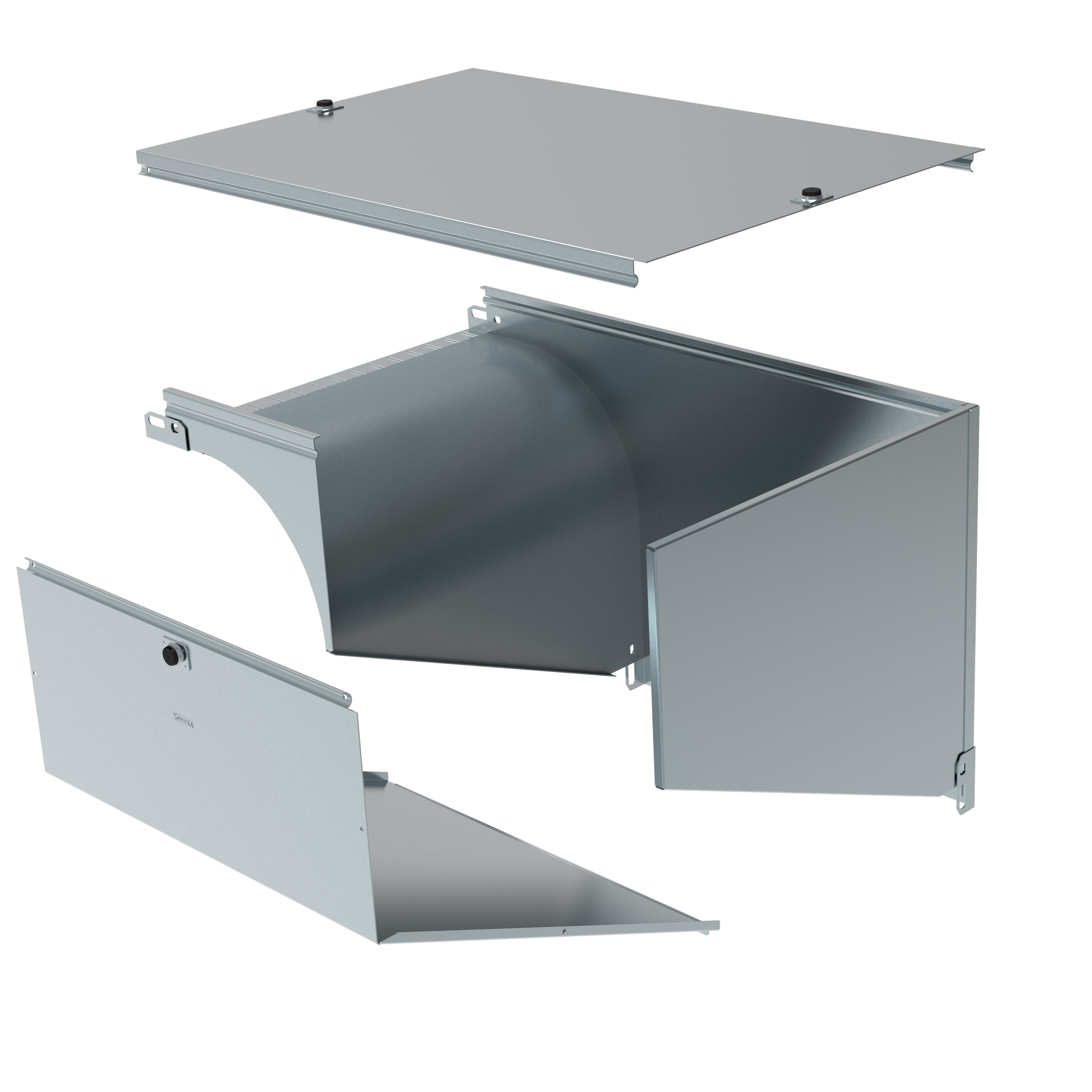 LEGRAND - LEG482690 P31-CURVA SX VAR. PIANO DISCESA 50X500 Z