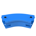 LEGRAND - LEG484362 P31-CURVA PIANA 45D 100X50 GP