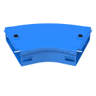 LEGRAND - LEG484365 P31-CURVA PIANA 45D 300X50 GP