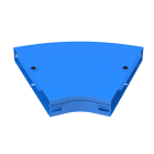 LEGRAND - LEG484366 P31-CURVA PIANA 45D 400X50 GP