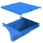 LEGRAND - LEG484645 P31-DERIV VERT A T DISCESA 400X50 GP