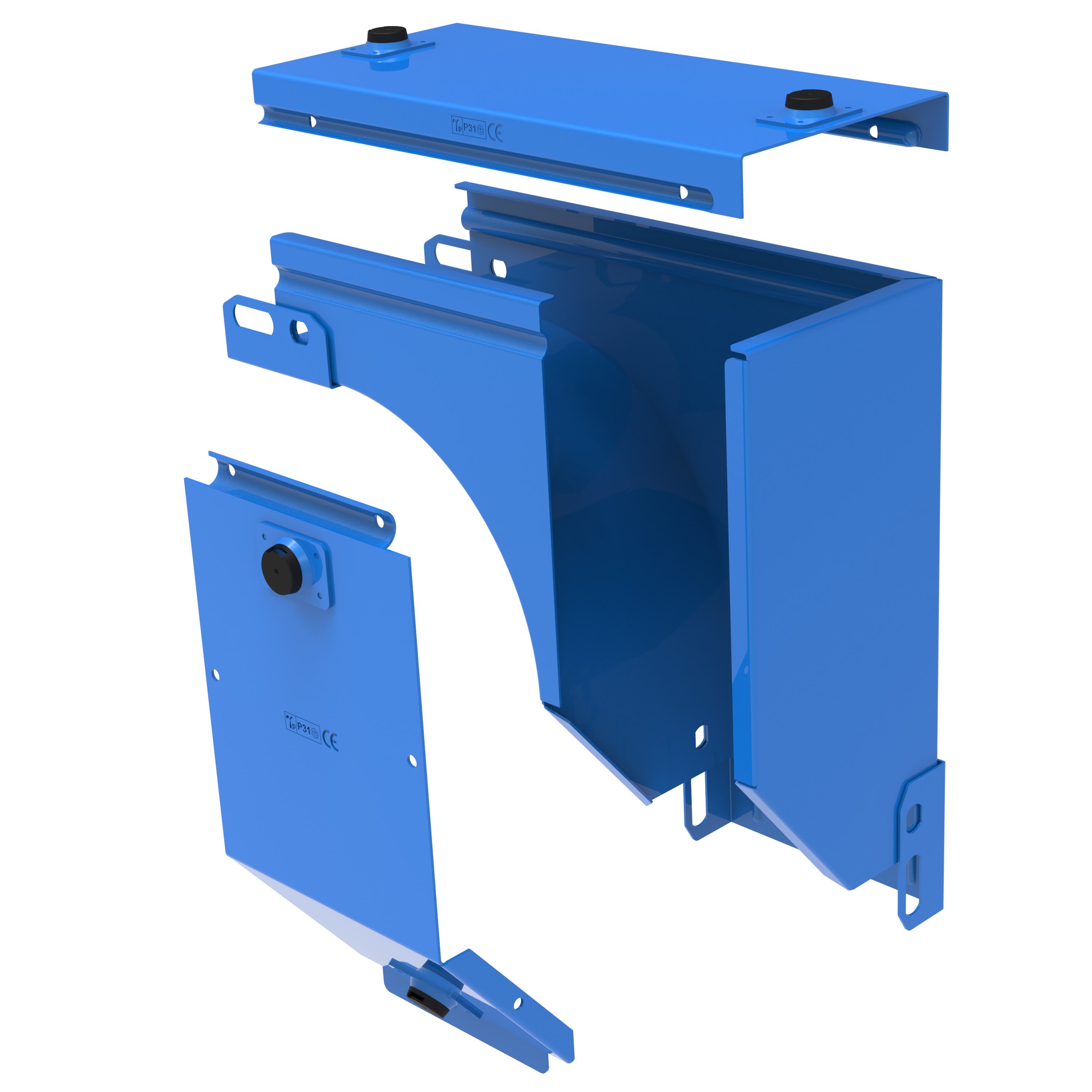 LEGRAND - LEG484685 P31-CURVA SX VAR PIANO DISCESA 100X50 GP