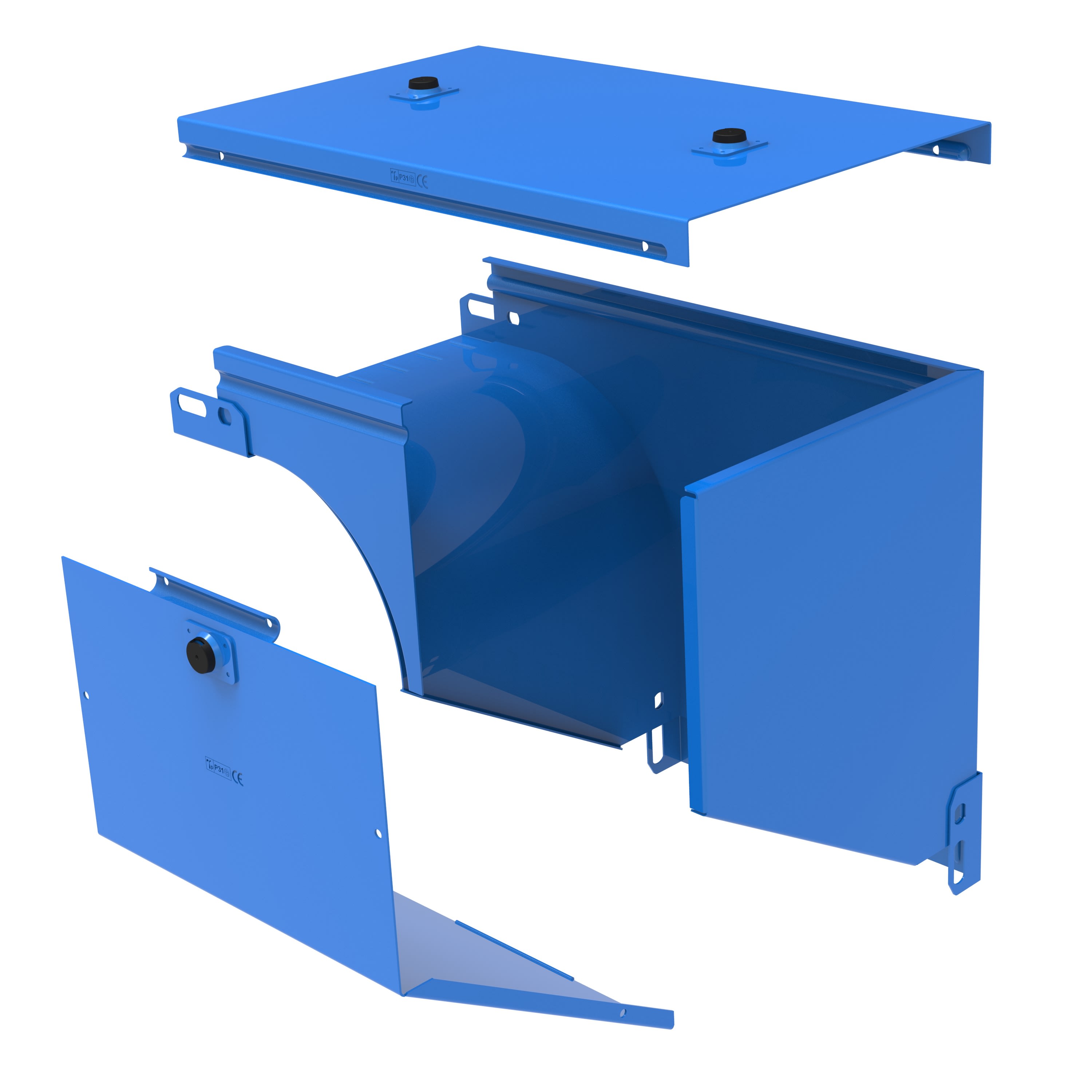 LEGRAND - LEG484687 P31-CURVA SX VAR PIANO DISCESA 200X50 GP