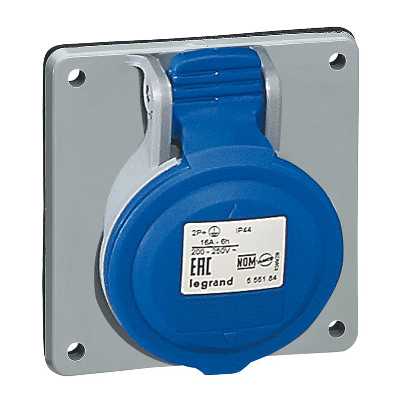 LEGRAND - LEG555285 PRESA FISSA INCASSO IP44 32A 3P+T 220V