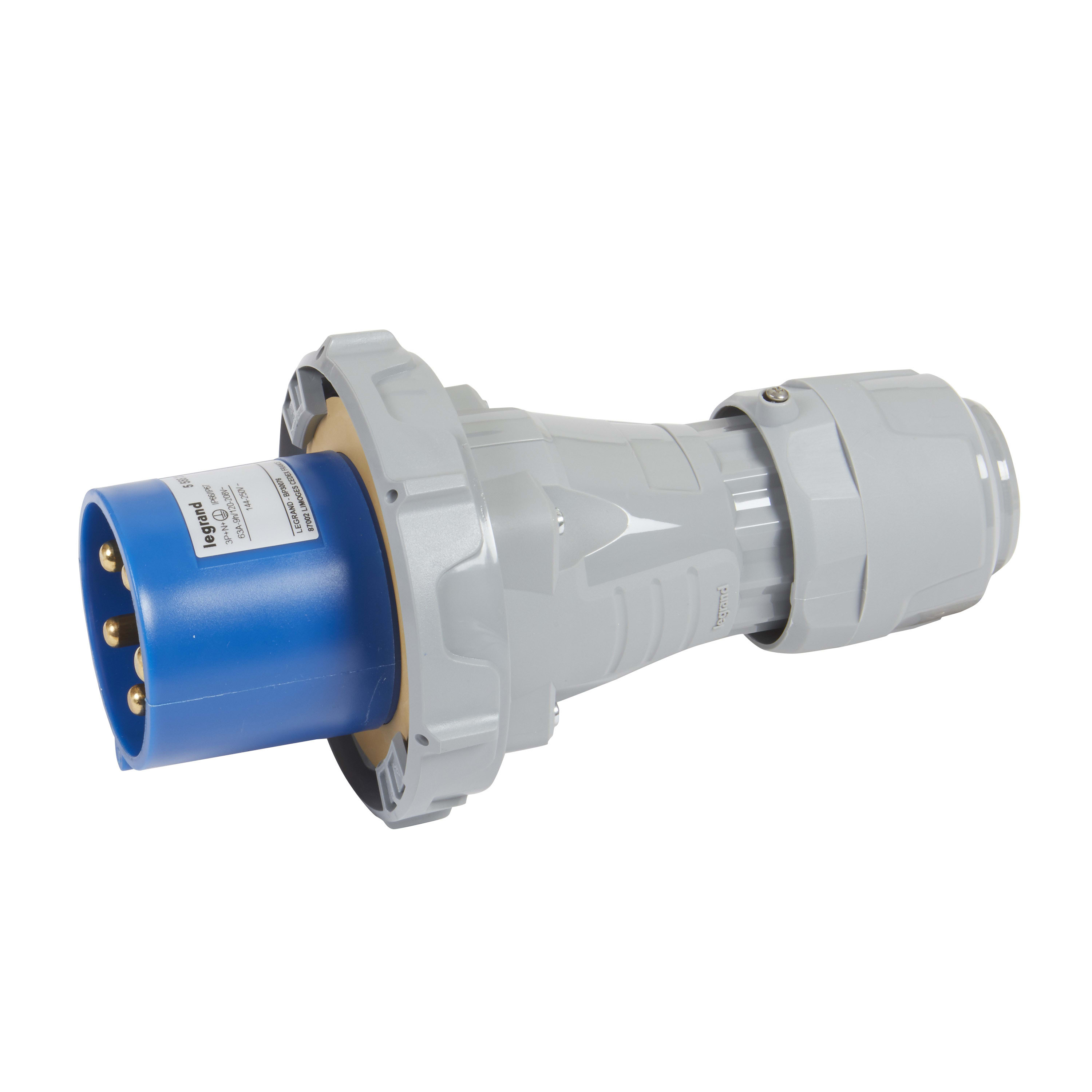 LEGRAND - LEG555526 SPINA MOBILE IP67 63A 3P+N+T 220V