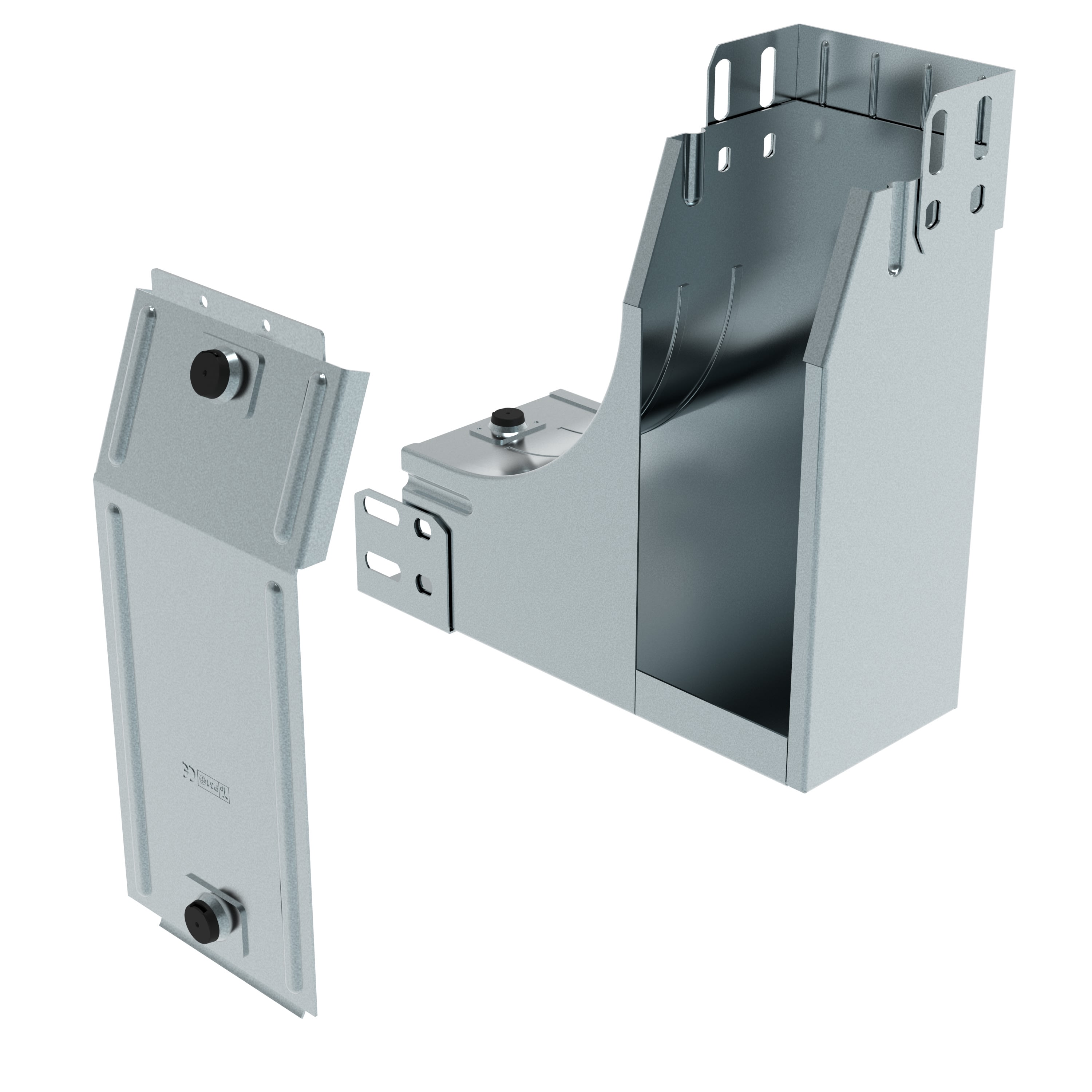 LEGRAND - LEGAF075C P31-CURVA SX VAR. PIANO SALITA 75X75 C