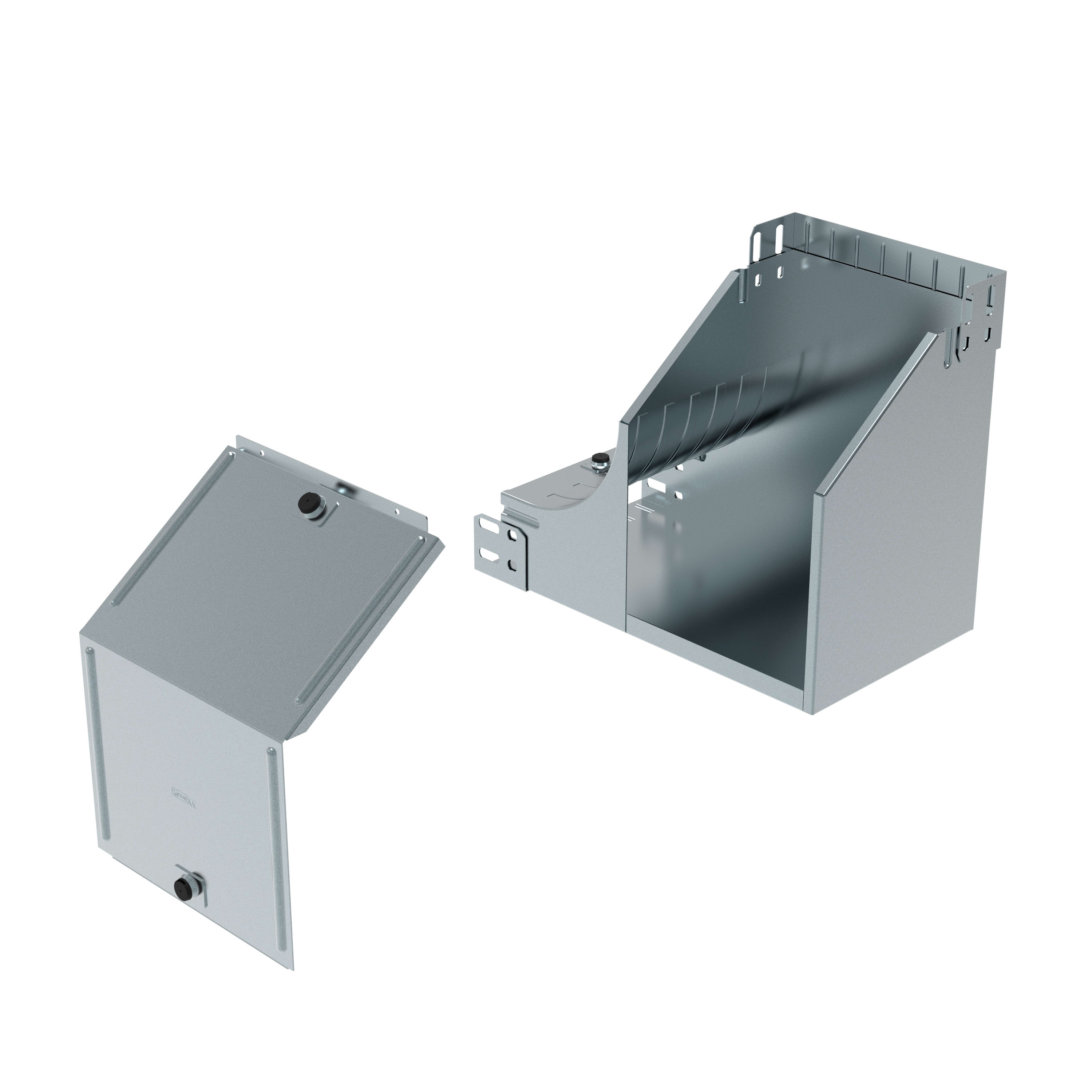 LEGRAND - LEGAF300C P31-CURVA SX VAR. PIANO SALITA 300X75 C