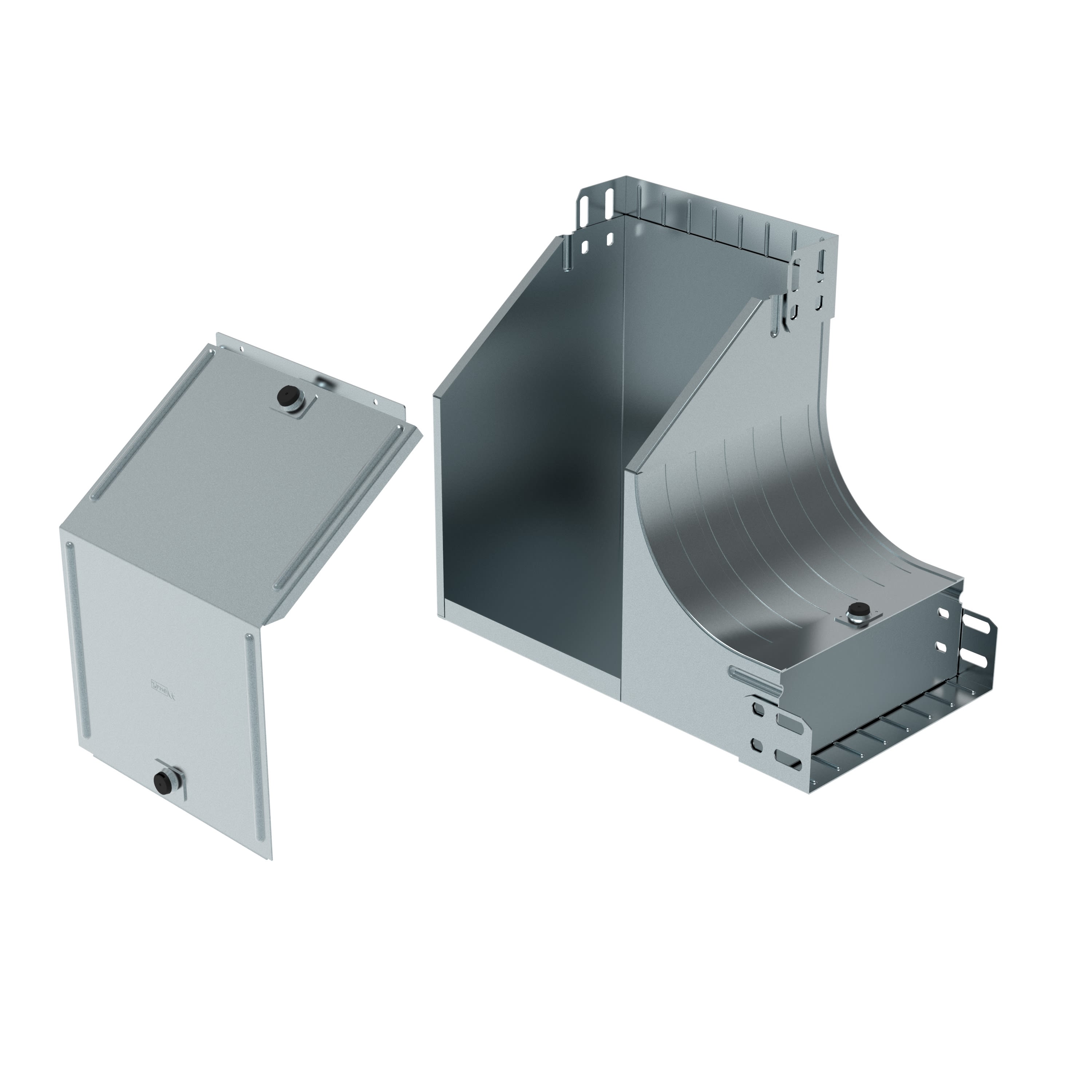 LEGRAND - LEGAG300C P31-CURVA DX VAR. PIANO SALITA 300X75 C